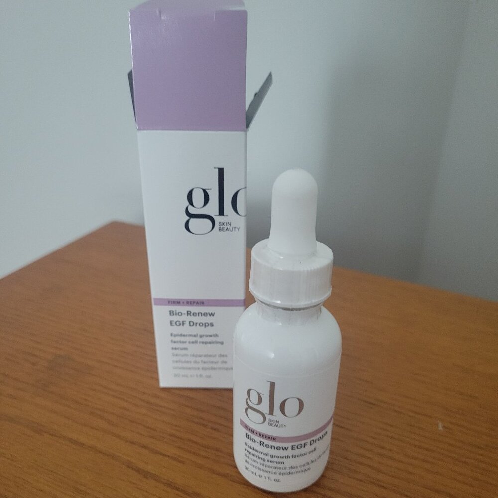 NEW IN BOX GLO SKIN BEAUTY BIO-RENEW EGF DROPS